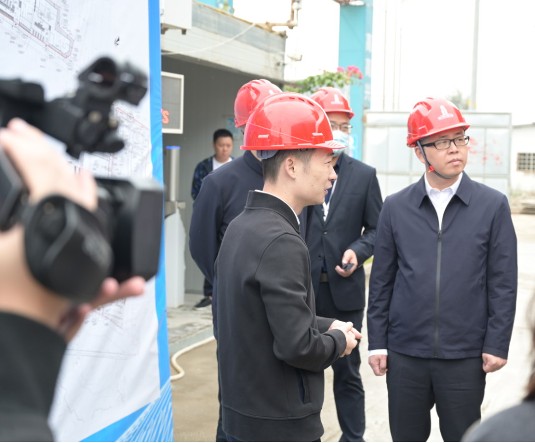 乐清市委副书记、市长戴旭强一行莅临俊郎电气产业园指导工作