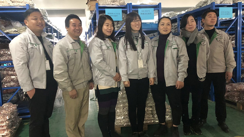 仓储物流部合照